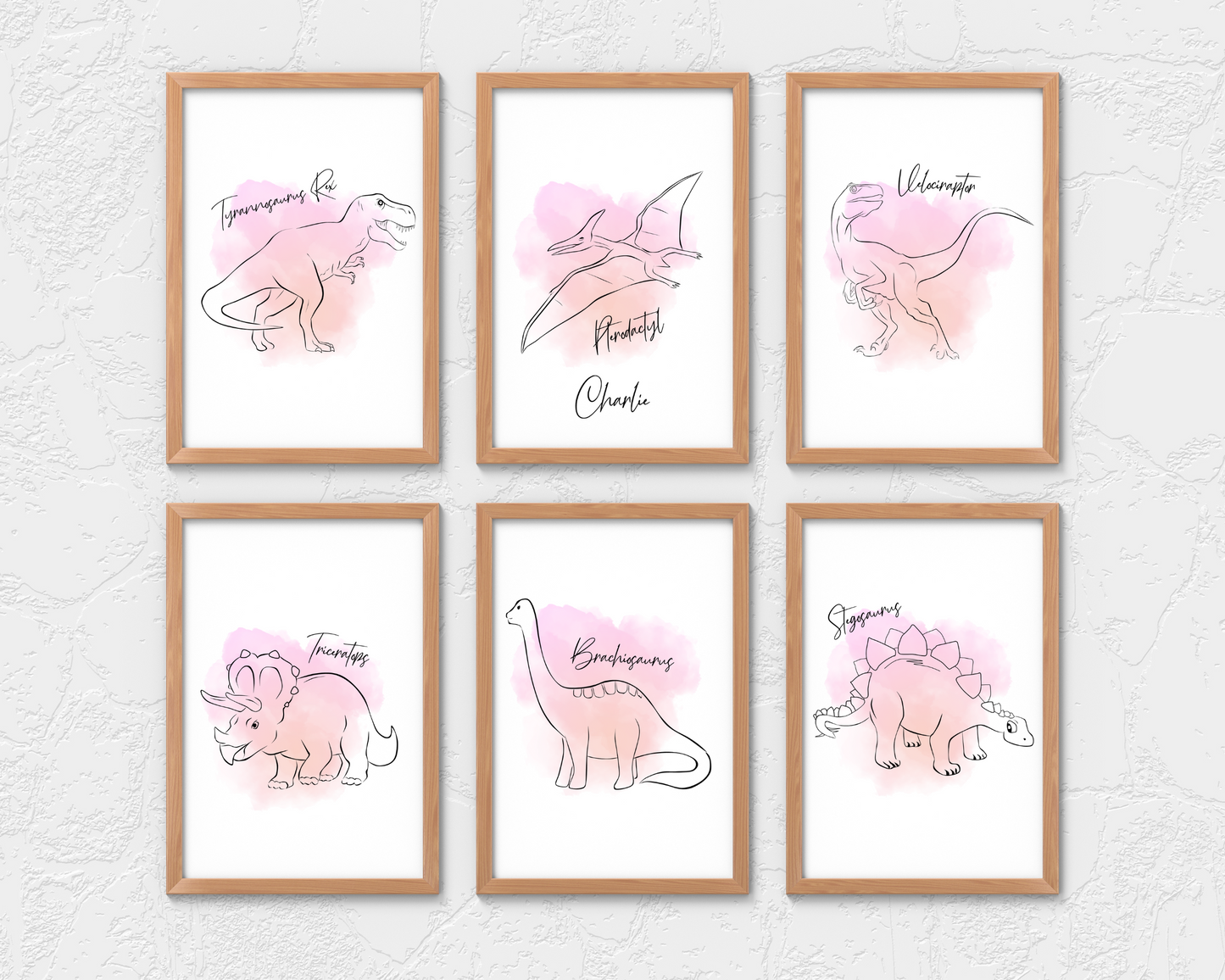 Personalised Dinosaur Print Collection