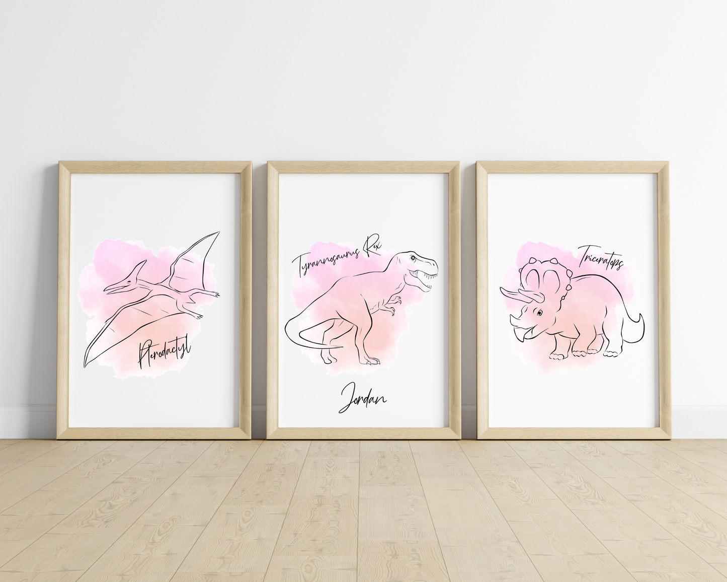 Personalised Dinosaur Print Collection