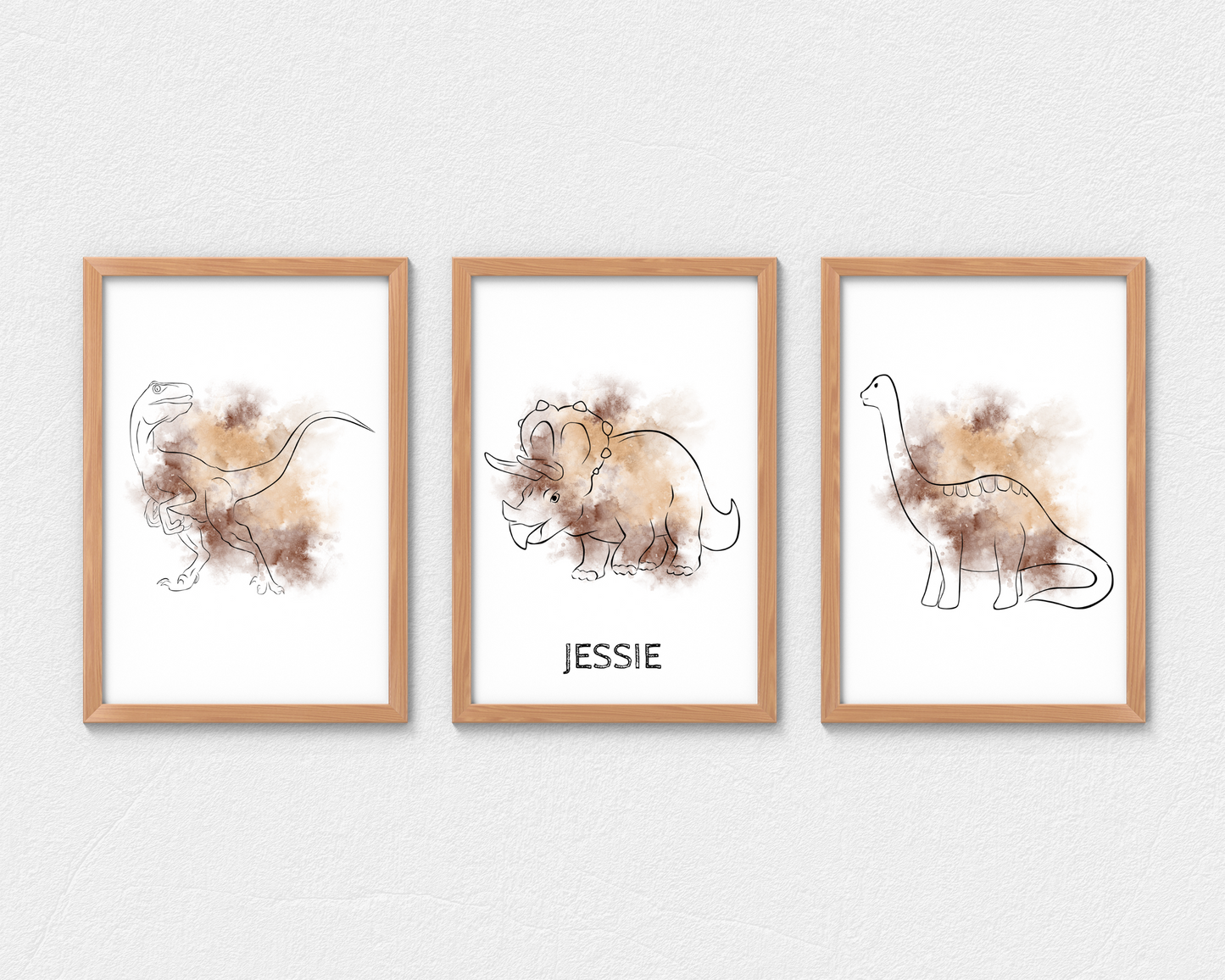 Personalised Dinosaur Print Collection