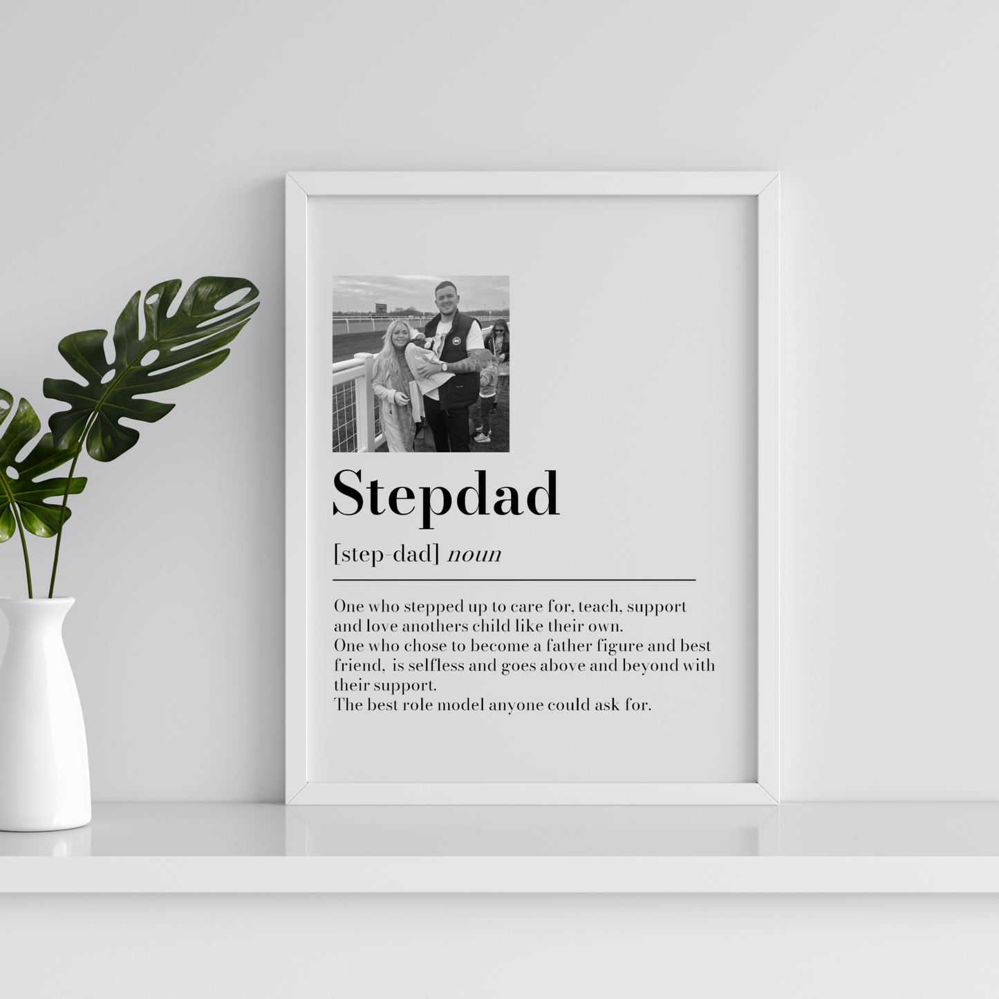 Stepdad Custom Image Definition Print