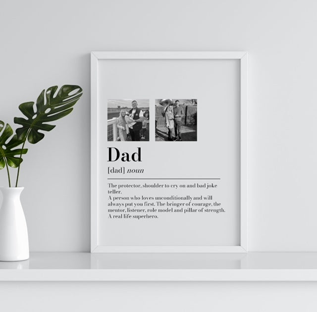 Dad Definition Photo Print