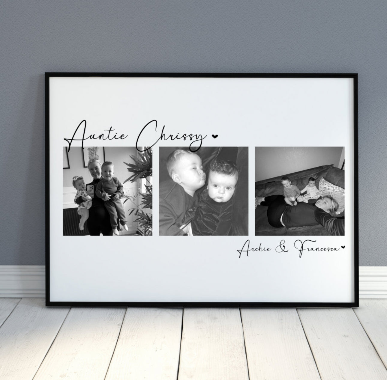 Auntie Photo Print, Auntie gift, Personalised Auntie Photo gift, Birthday gift for Auntie, Mothers Day Gift Aunt Aunty Print to Gift