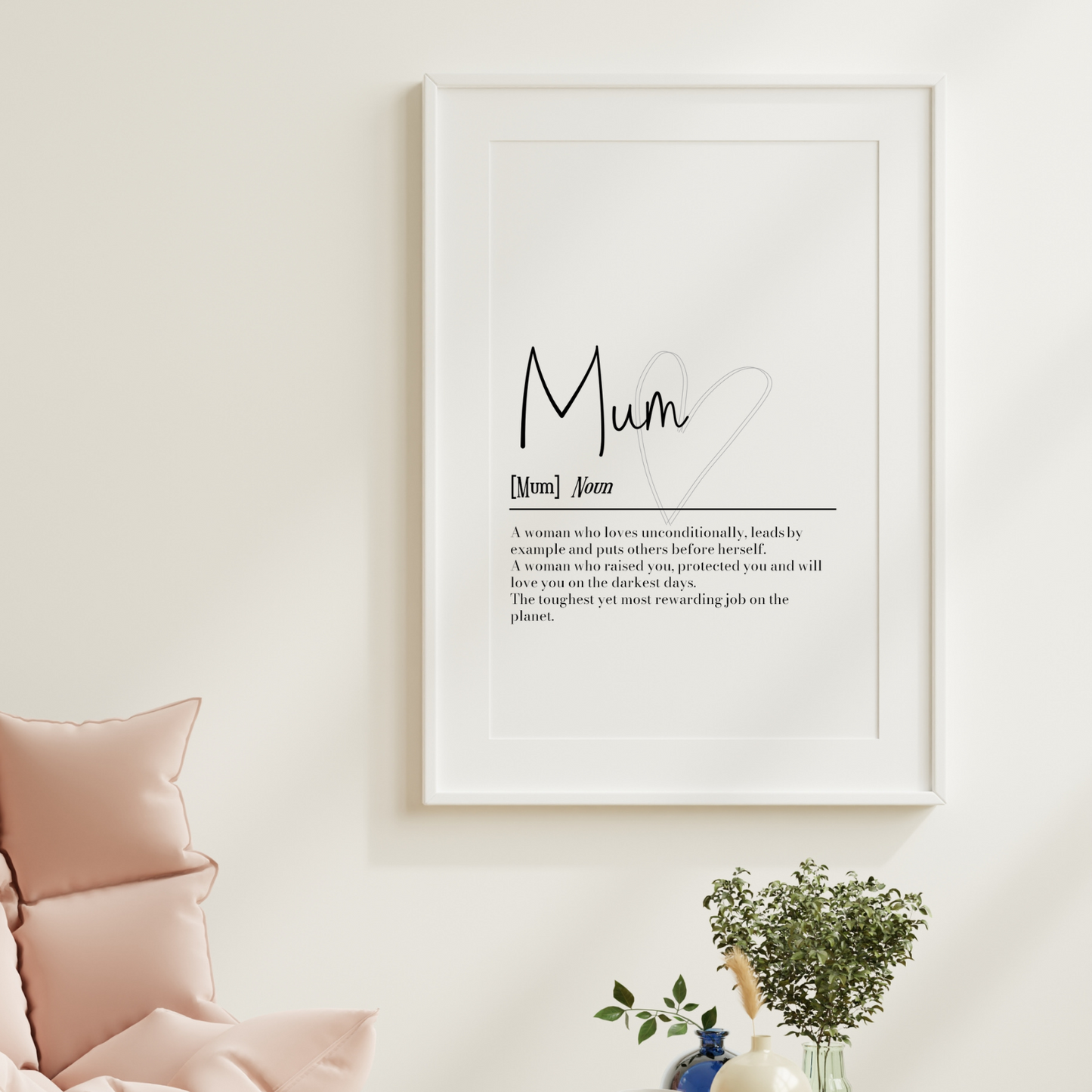 Mum Definition Print